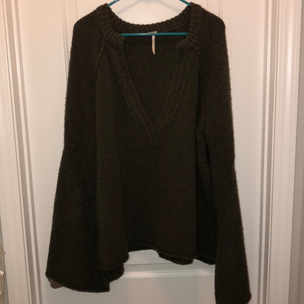 Free People Lovely Lines Bell Sleeve